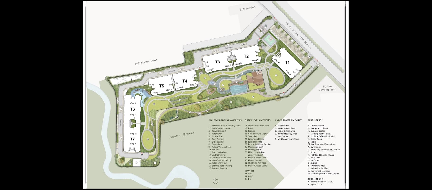 Godrej Park World Entire Master Layout