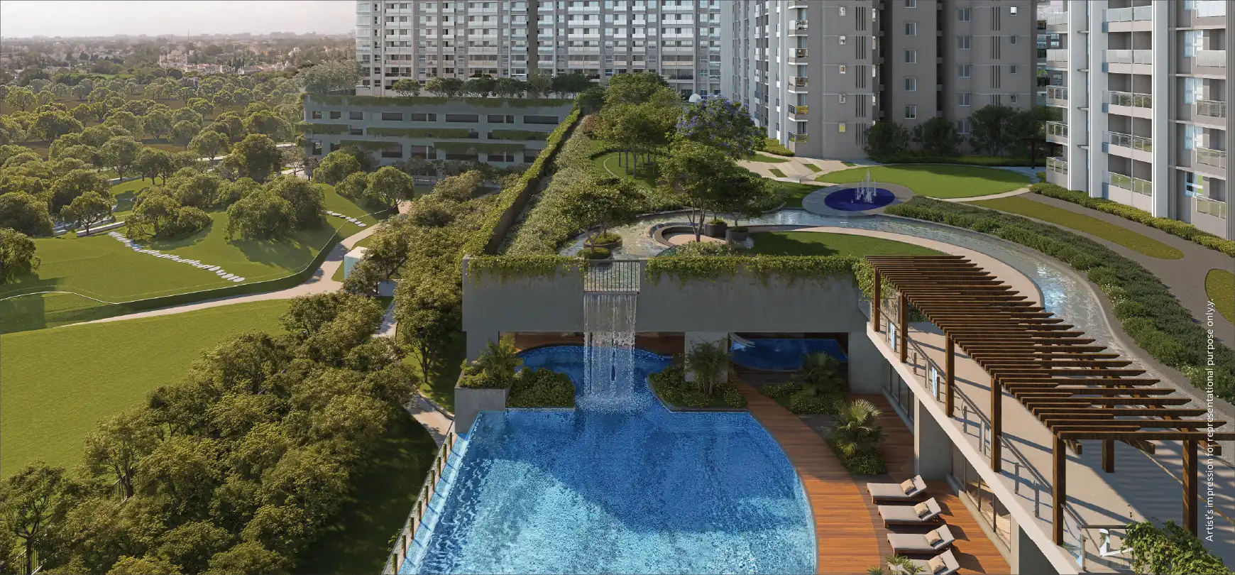 Godrej Park World Elevation - Godrej Properties Pune Projects